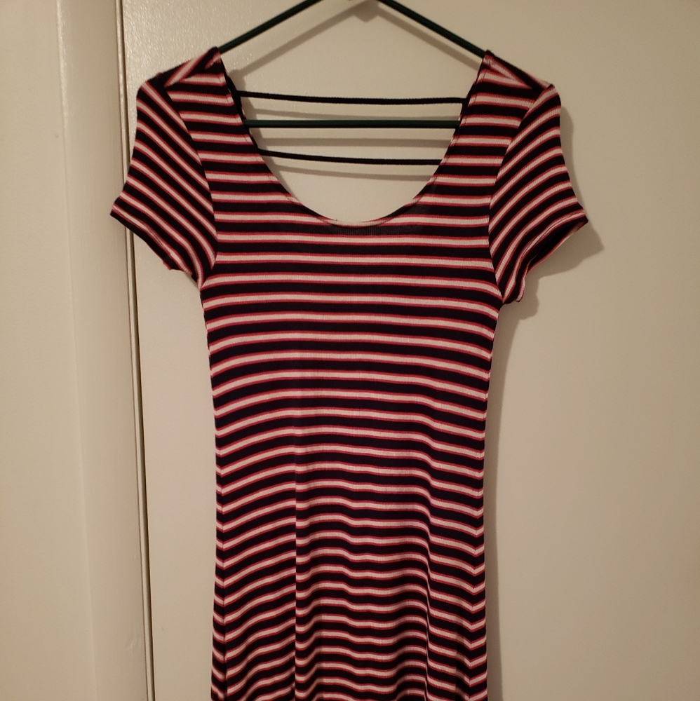 Pink Republic Striped Dress